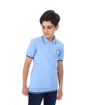 Toontoy Erkek Çocuk Baskılı Tişört (Mavi)