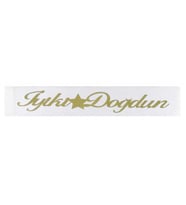 KUŞAK KURDELA İYİKİ DOĞDUN BEYAZ ALTIN PK:1.5 MT-