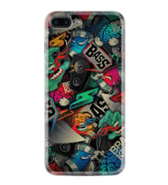 Apple iPhone 6 6S Plus Kılıf Resimli Desenli Silikon Platinium Series Bass 1886