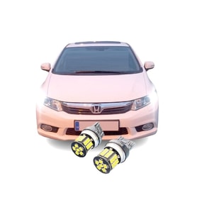 Honda Civic Fb7 Drl Gündüz Farı Led Ampulü Beyaz T20