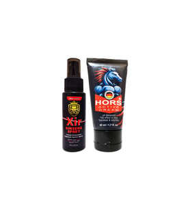 Xir 3xEffect Spray Büyütme Sertleştirme Geciktirme Spreyi 60 ml + Hors Active Cream 50 ml Hızlı Güçlü Sertleştirici Geciktirici Krem