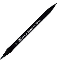 Zig Art & Graphic Twin Marker Çizim Kalemi 9 Black 