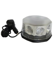 Space 12V Mıknatıslı Yuvarlak Kırmızı Mavi Tepe Lambası (Cree Led) Premium