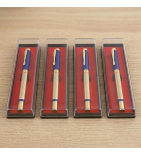 BK Kurumsal Promosyon 1101 Metal Siyah Roller Kalem(10 Adet) – Lazer Baskılı Logolu Şık Ofis Kalemi