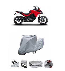 Ducati Multistrada V2  Gri Motosiklet Brandası ARKA ÇANTA UYUMLU DEĞİLDİR