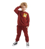 Tiger Erkek Çocuk Eşofman Takım (Bordo)