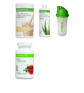 Set Vanilya Shake- Aloe Suyu- 100gr Klasik Çay Ve Shaker