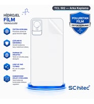 SChitec TCL 502 Uyumlu Arka Yüzey Hidrojel Koruyucu Film
