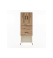 Hyperion Dolap 2 Raflı 2 Çekmeceli 2 Kapaklı 60x44x163 Aytaşı-Çam