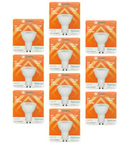 (10 Adet) Osaka 9W (70W) Sarı Işık (3000K) GU10 Duylu Led Çanak Ampul