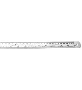 Lutart 50 cm Çelik Cetvel LA-050 