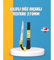 Northcity Profesyonel Düz Bıçaklı Budama Testeresi - Kılıflı ve Güvenli Tasarım