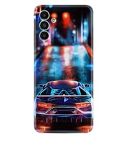 Samsung A23 A31 A32 A50 A51 A52 A53 A70 Kılıf Desenli Silikon Neon Cars 1724