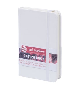 Talens Art Creation Sketchbook Sert Kapak Eskiz Defteri 140 gr 9x14 cm 80 yp BEYAZ 