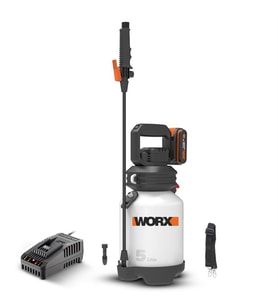 WORX WG829E 20Volt 2.0Ah. Li-ion 5Lt. Omuz Askılı Basınçlı İlaçlama ve Dezenfektan Pompası