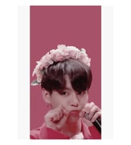 Bts Çiçek Taçları Tablo Ahşap Poster Dekoratif Kod3190
