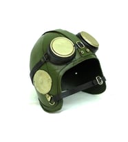 Dekoratif Metal Pilot Kaskı Biblo Vintage Ev Ofis Hediyelik