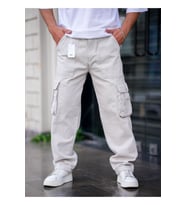 Erkek Kargo Cep Baggy Pantolon Rengi