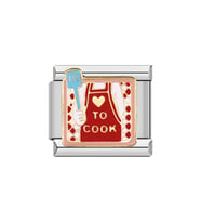Yemek Yapmayı Seviyorum (I Love Cook) Çelik İtalyan Charm