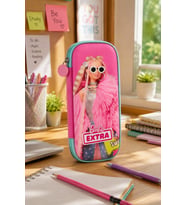 Barbie Eva Kalem Çantası B-7784 Küçük Kalem Kutusu Okul Kalemliği Kırtasiye Malzeme Çantası