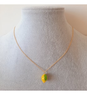 Murano Limon Kolye
