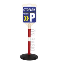 Otopark Girişi  Temalı Başlıklı Duba  Takımı 1 adet