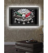 Led Işıklı Osmanlı Amblemi (misafir Odası)
