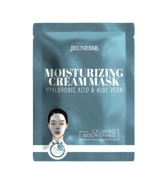 Jeunesse Moisturizing Cream Mask Hyaluronik Asit Aloe Vera Nemlendirici  Krem Maske 15 g