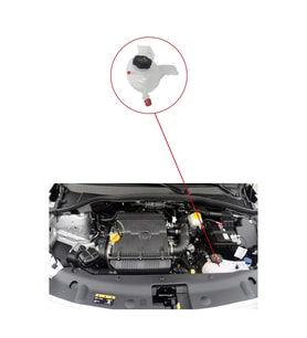 Fiat Egea Radyatör Ek Deposu (Kapaklı) - 52045650-52017097
