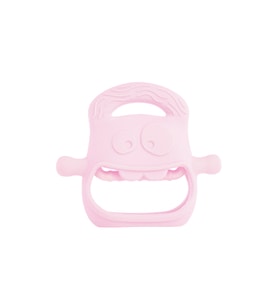 Pembe Bebek Silikon Diş Kaşıyıcı