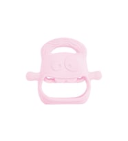 Pembe Bebek Silikon Diş Kaşıyıcı