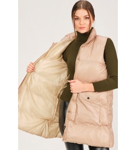 Z6729 DEWBERRY HK STYLE BAYAN YELEK-BEJ