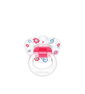 Wee Baby 0-6 Ay Şeffaf Desenli Damaklı Emzik 837 