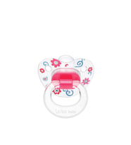 Wee Baby 0-6 Ay Şeffaf Desenli Damaklı Emzik 837 
