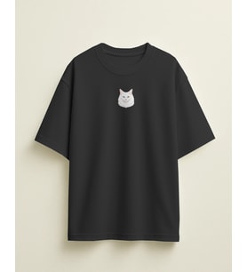 Van Kedisi Zarafeti – Oversize Unisex Tişört