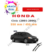 Honda Civic (2001-2006) Araca Özel Silecek