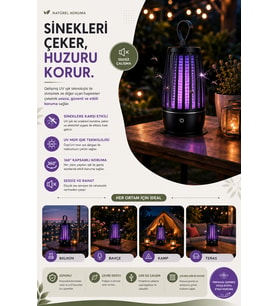 Ev Kullanımı İçin Geniş Kapsama Alanlı Sivrisinek Koruması