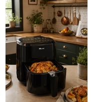 1360W Sıcak Hava Fritözü Dijital 4 Litre Air Fryer Dokunmatik Panel