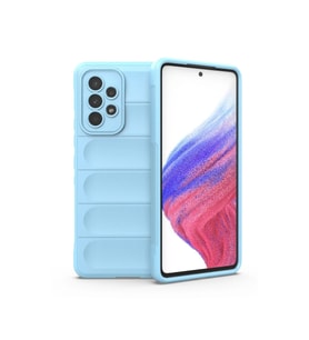 Samsung Galaxy A53 5g Kılıf Optimum Silikon - Sky Blue