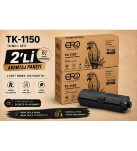 Kyocera ECOSYS M2635dn Muadil Toner - 2'li Avantaj Paket