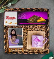 eJOYA Kişiye Özel Türk Kahvesi Fincanı & Choco Biscuit & Kişiye Özel Fotoğraflık 111773