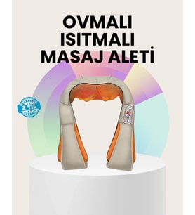 Isıtmalı Ovmalı Masaj Aleti Kas Gevşetici Ve Kan Dolaşımı Düzenleyici