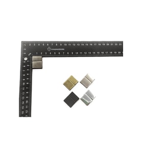 5x20 MM DERİ BİLEKLİK KİLİTİ MIKNATISLI KİLİT (40 ADET) (Füme)