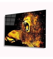 Aslan Cam Tablo 4mm Dayanıklı Temperli Cam