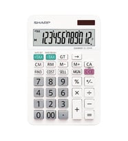 Sharp EL-334W 12 Hane Masaüstü Hesap Makinesi