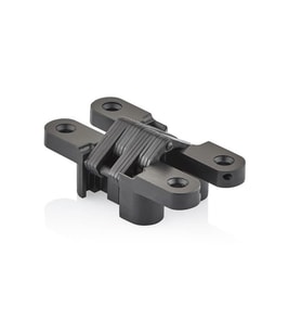 Siyah Gizli Akordiyon Kapı Menteşesi 118 X 25 mm
