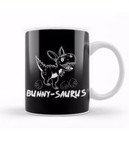 Adorable Bunny aurus Dinosaur Rabbit Bunnysaurus Kupa Bardak Porselen