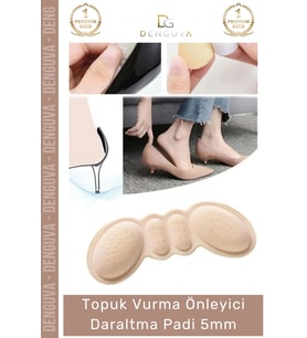 Özel Üretim Ayakkabı Topuk Vurma Önleyici Taban Arkası Koruyucu Daraltma Padi 5 mm