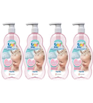 Uni Baby Bebek Kolay Tarama Saç ve Vücut Şampuanı 700ML (Pompalı) (4 Lü Set)