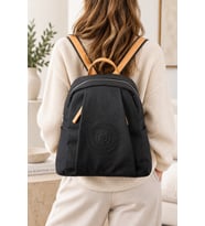 Krem 6026 Orijinal Just Polo Kadin 9 Bolmeli Orta Boy Sirt Cantasi 31x29 Cm